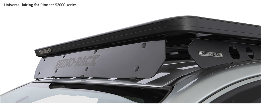 Rhino Rack Pioneer fairing RWFS and RWFL Rhino Rack Pioneer fairing RWFS and RWFL